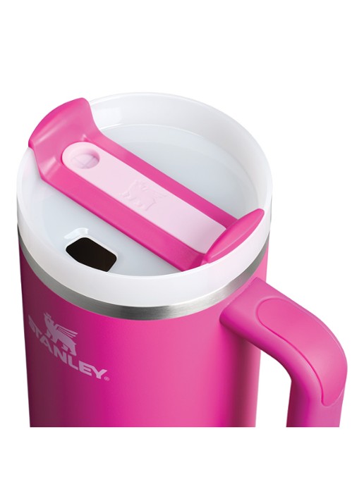 Stanley De Quencher® H2.O FlowState™ thermosfles 1,2 liter - achterkant fuchsia