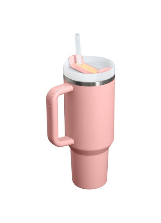 Stanley De Quencher® H2.O FlowState™ thermosfles 1,2 liter - achterkant zalmroze