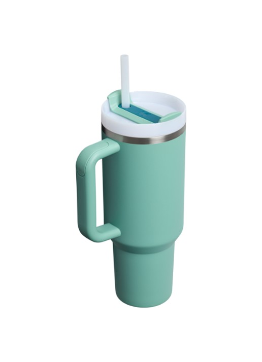 Stanley De Quencher® H2.O FlowState™ thermosfles 1,2 liter - achterkant turquoise