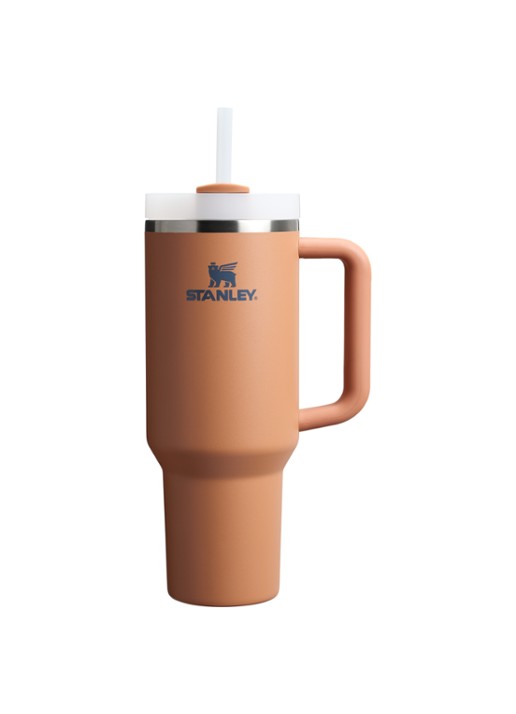 Stanley De Quencher® H2.O FlowState™ thermosfles 1,2 liter - voorkant 2 oranjebruin