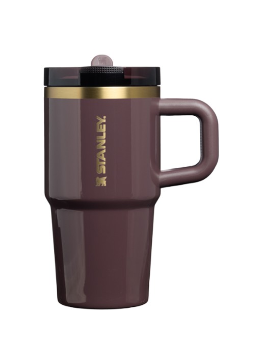 Stanley De Quencher ProTour Flip Straw thermosfles 0,59 liter - voorkant 3 aubergine