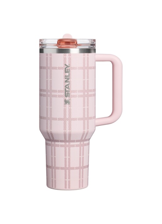 Stanley De Quencher ProTour Flip Straw thermosfles 1,18 liter - voorkant 2 lichtroze