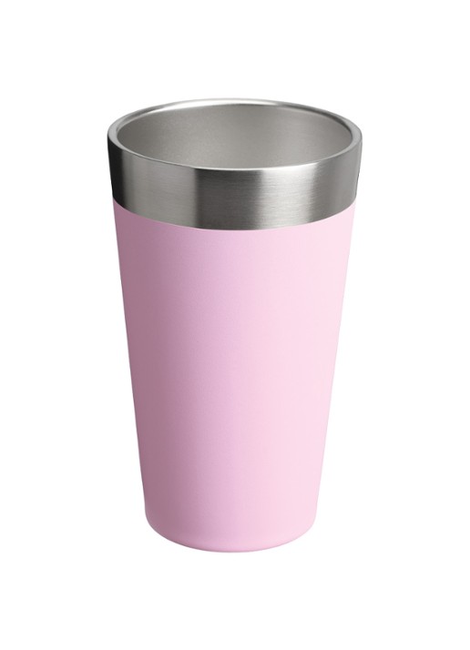 Stanley De Stacking thermosbeker 0,47 liter - achterkant 2 cherry blossom / roze