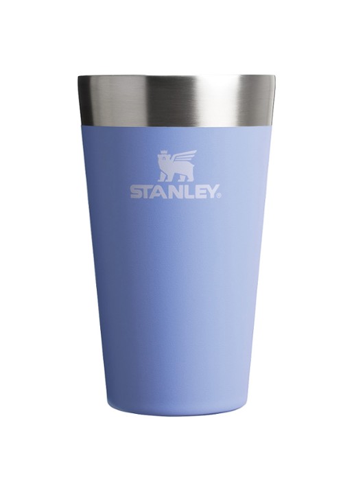 Stanley De Stacking thermosbeker 0,47 liter - voorkant hydrangea / lila