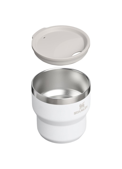 Stanley De Stay Hot Stacking Camp mok 0,29 liter - detail wit