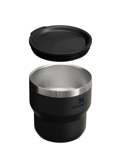 Stanley De Stay Hot Stacking Camp mok 0,29 liter - detail zwart