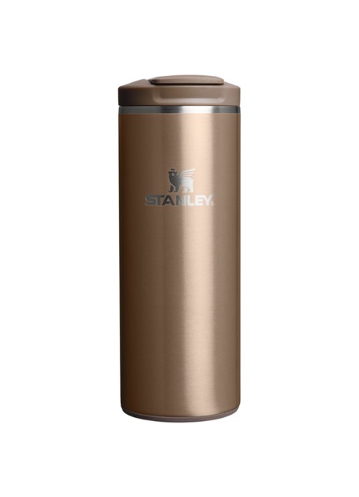 Stanley De Transit Flip Top thermosbeker 0,35 liter - voorkant goud
