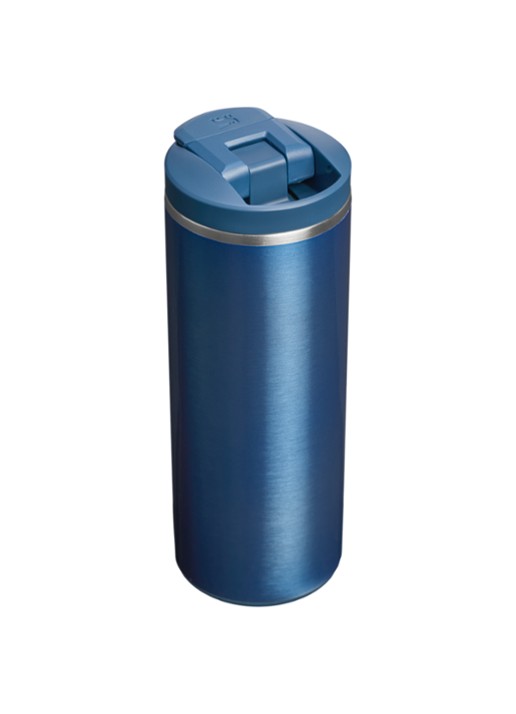 Stanley De Transit Flip Top thermosbeker 0,35 liter - achterkant 3 blauw