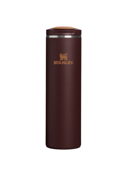 Stanley De Transit Flip Top thermosbeker 0,47 liter - voorkant 3 donkerbruin
