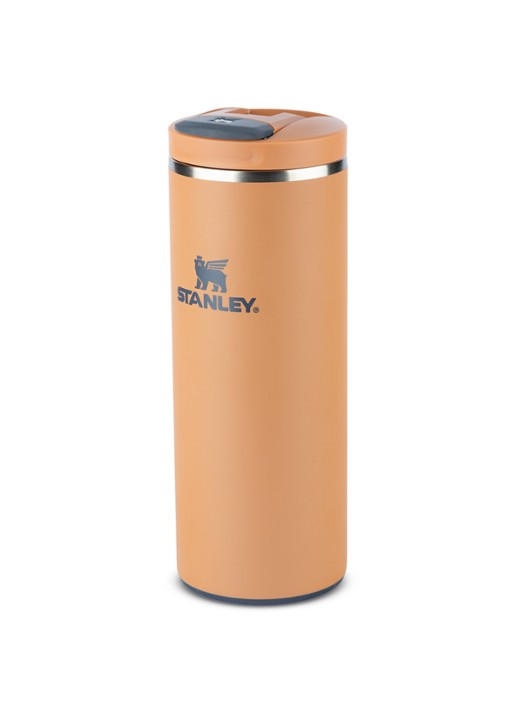 Stanley De Transit Fliptop thermosbeker 0,35 liter - achterkant 6 oranjebruin