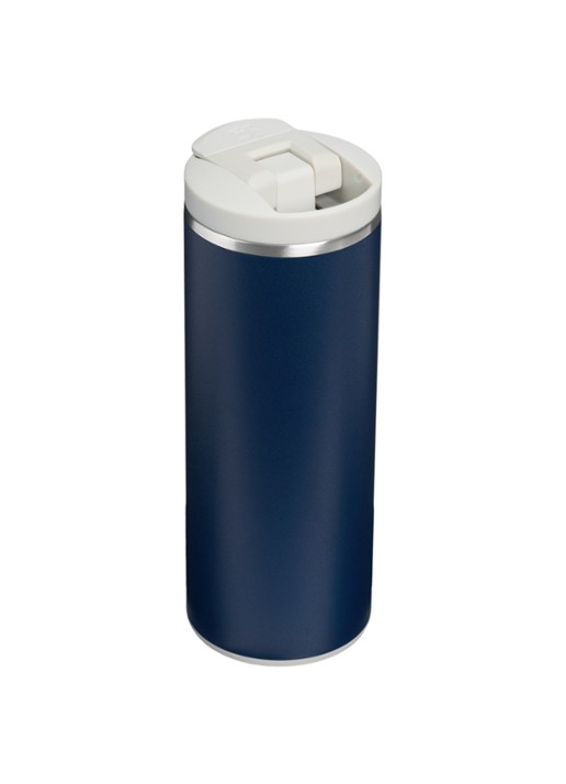 Stanley De Transit Fliptop thermosbeker 0,35 liter - achterkant donkerblauw