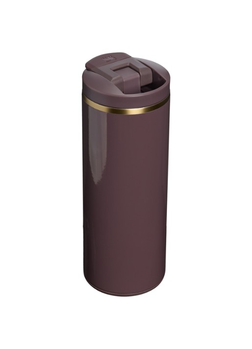 Stanley De Transit Fliptop thermosbeker 0,35 liter - achterkant 2 aubergine