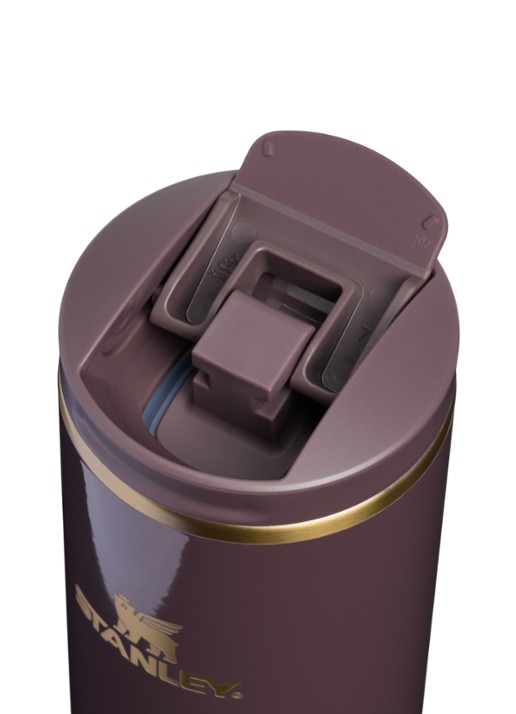 Stanley De Transit Fliptop thermosbeker 0,35 liter - detail aubergine