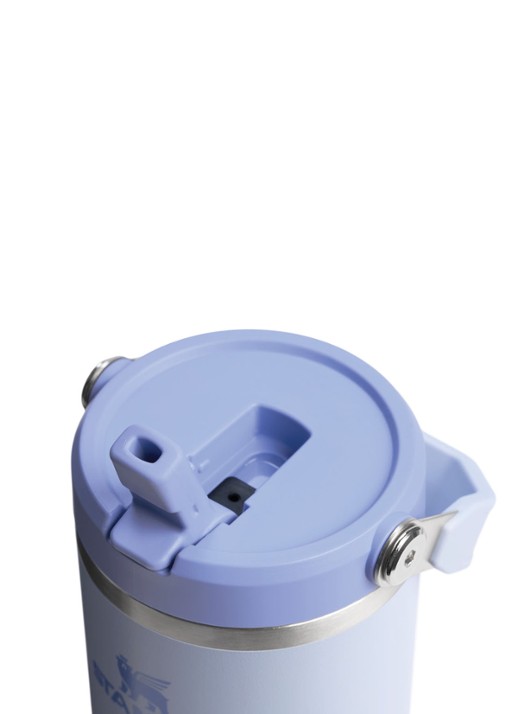 Stanley Ice Flow Flip Straw waterfles 0,89 liter - achterkant 3 lichtblauw