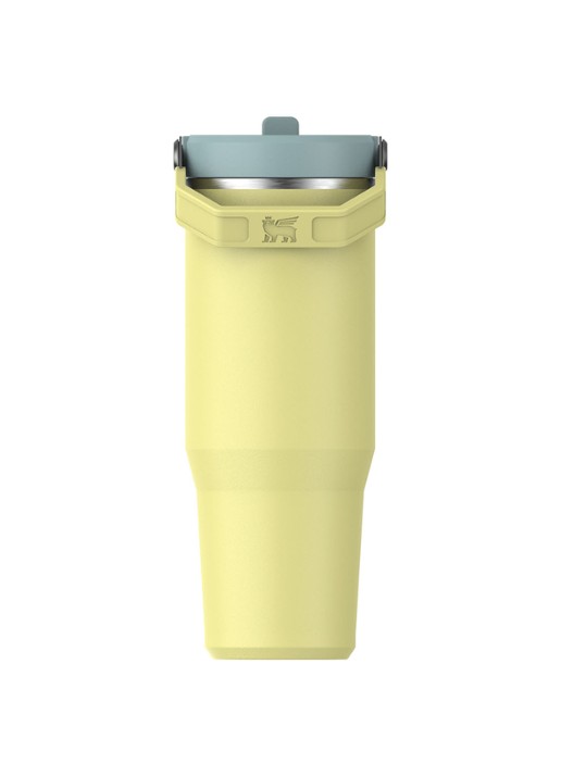 Stanley Ice Flow Flip Straw waterfles 89 cl  - achterkant lichtgeel