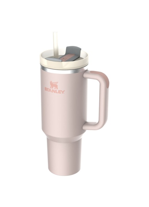 Stanley Quencher H2.0 Flowstate Tumbler thermosfles 1,2 liter  - detail 2 lichtroze