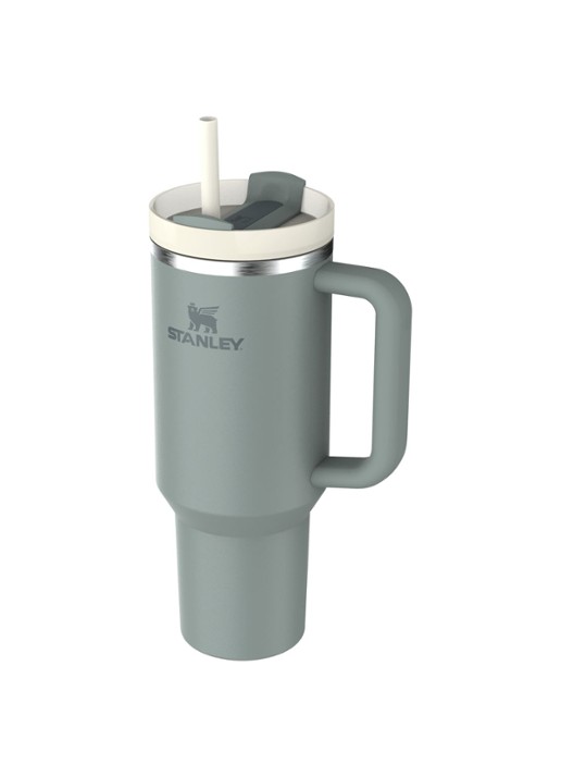 Stanley Quencher H2.0 Flowstate Tumbler thermosfles 1,2 liter  - detail 2 lindegroen
