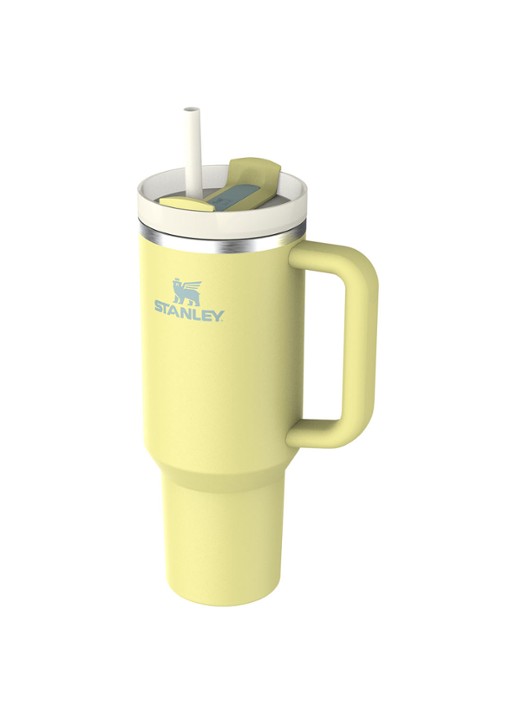 Stanley Quencher H2.0 Flowstate Tumbler thermosfles 1,2 liter  - detail 3 lichtgeel