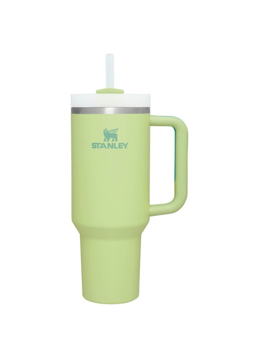 Stanley Quencher - H2.0 Flowstate™ thermosfles 1,18 liter - voorkant citron - groen
