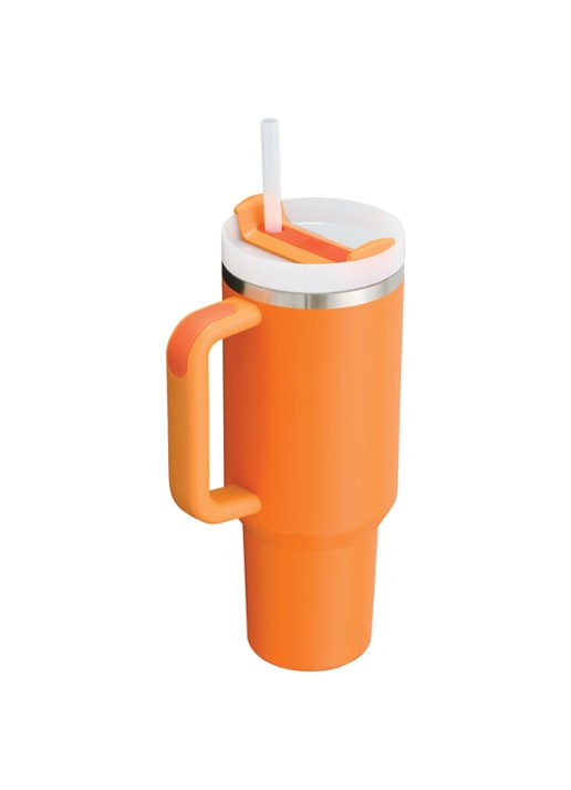 Stanley Quencher H2.O FlowState thermofles 1,18 liter - achterkant 3 orange