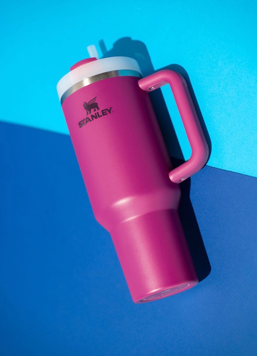 Stanley Quencher H2.O FlowState thermofles 1,2 liter - voorkant 4 fuchsia