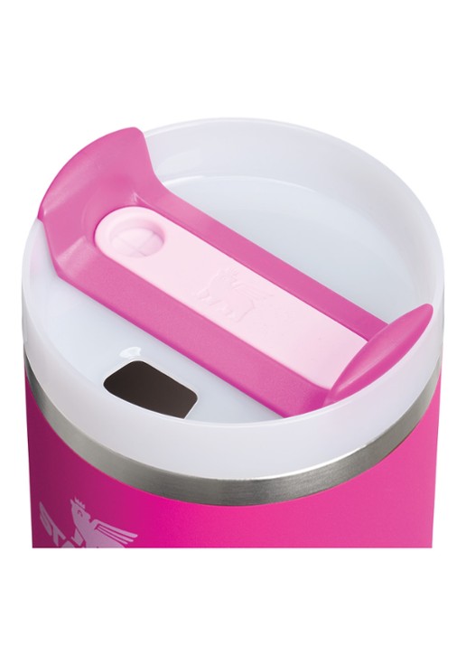Stanley Quencher H2.O FlowState waterfles 0,6 liter - achterkant 3 fuchsia