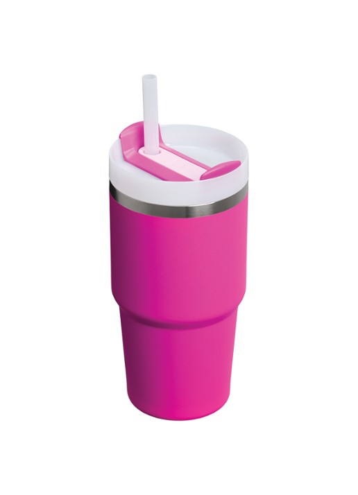 Stanley Quencher H2.O FlowState waterfles 0,6 liter - voorkant 2 fuchsia