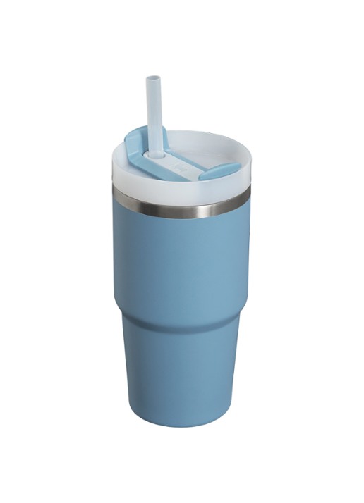 Stanley Quencher H2.O FlowState waterfles 0,6 liter - voorkant 2 indigo
