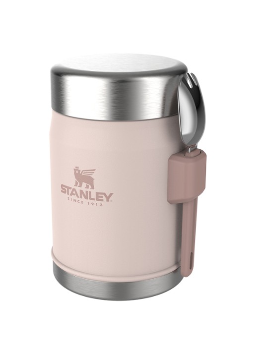 Stanley Stanley PMI The Legendary Food Jar + Spork lunchbox 40 cl - voorkant 3 lichtroze