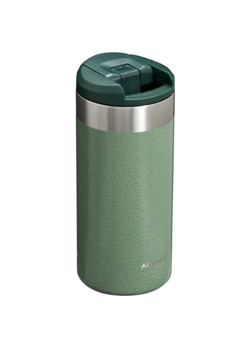 Stanley The Aerolight Transit mok 35 cl - voorkant 2 hammertone green / groen