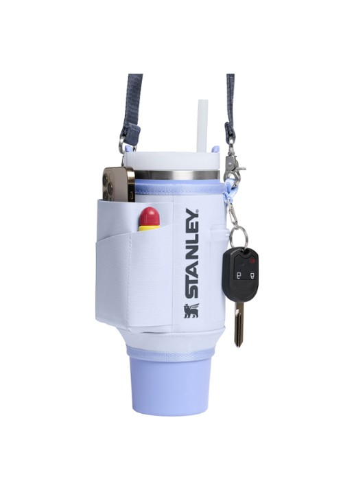 Stanley The All-Day Quencher® Carry-All crossbodytas voor 0,89 liter waterfles - voorkant 2 blauw