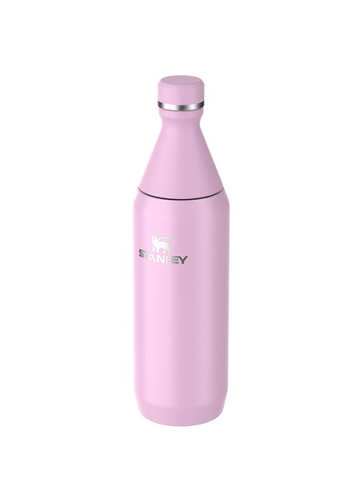 Stanley The All Day Slim thermosfles 0,6 liter - voorkant 3 lichtroze
