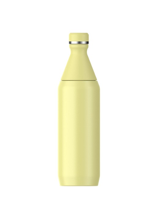 Stanley The All Day Slim thermosfles 0,6 liter - achterkant lichtgeel