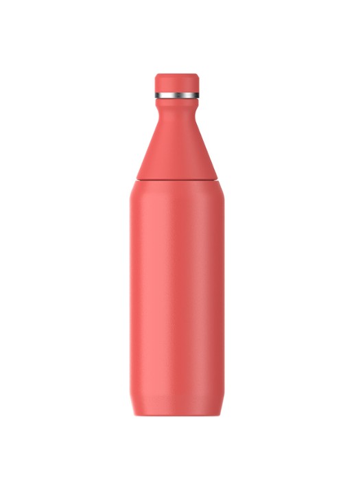 Stanley The All Day Slim waterfles 0,6 liter - achterkant koraal