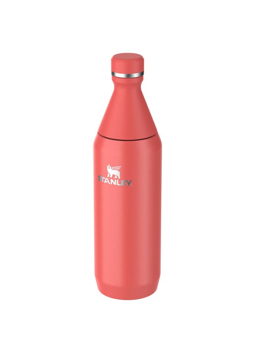Stanley The All Day Slim waterfles 0,6 liter - voorkant 3 koraal