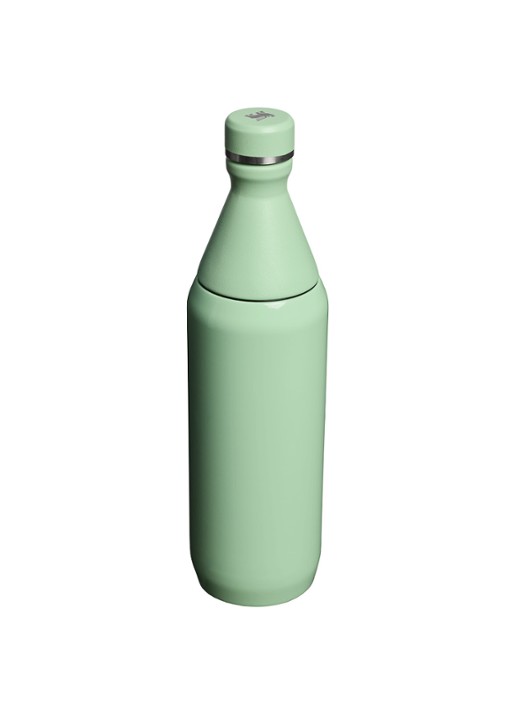 Stanley The All Day Slim waterfles 0,6 liter - voorkant 3 lichtgroen