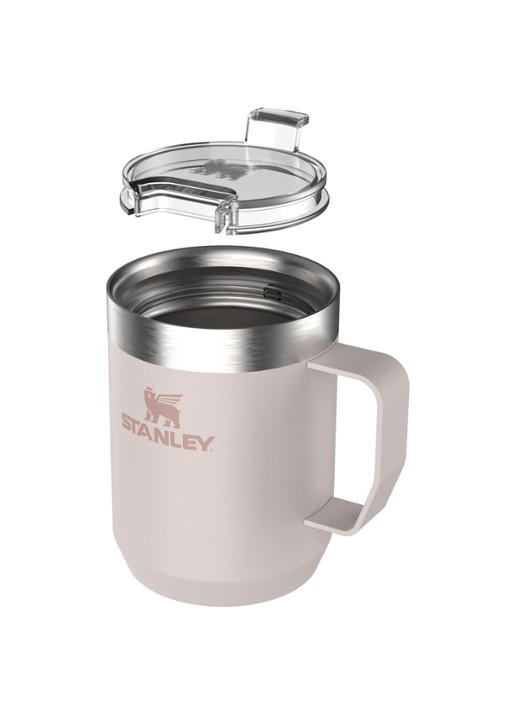 Stanley The Everyday Camp mok 23 cl - detail 2 lichtroze