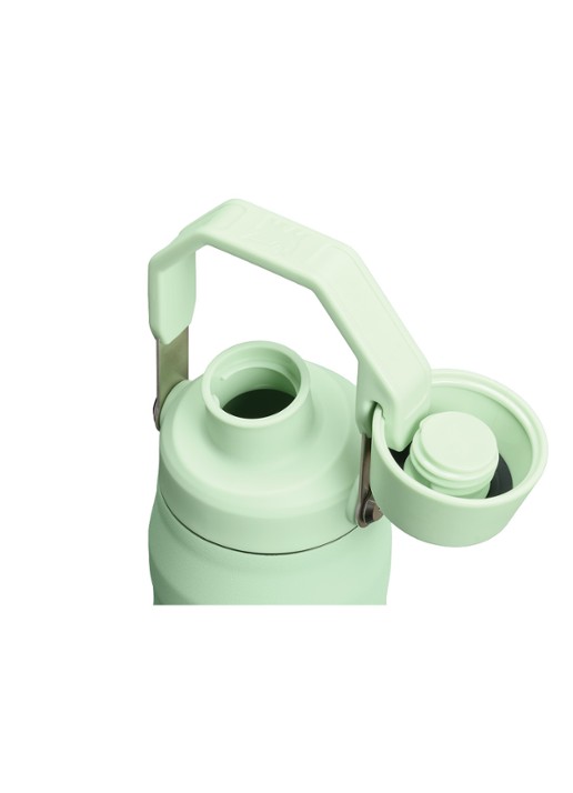 Stanley The Ice Flow Fast Flow waterfles 0,7 liter - achterkant lichtgroen