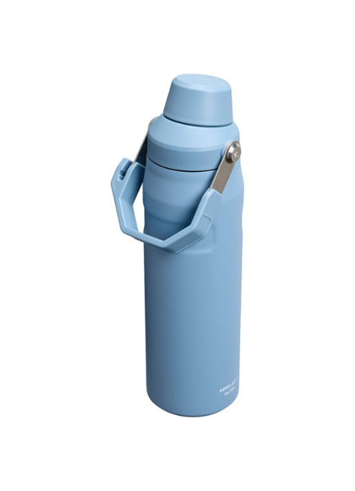 Stanley The Ice Flow Fast Flow waterfles 0,7 liter - voorkant 2 staalblauw