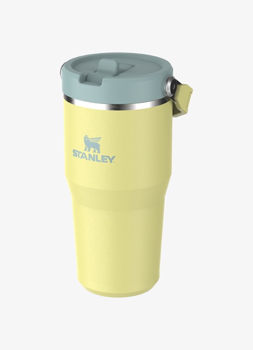 Stanley The IceFlow™ Flip Straw waterfles 60 cl  - voorkant 2 pomelo / geel