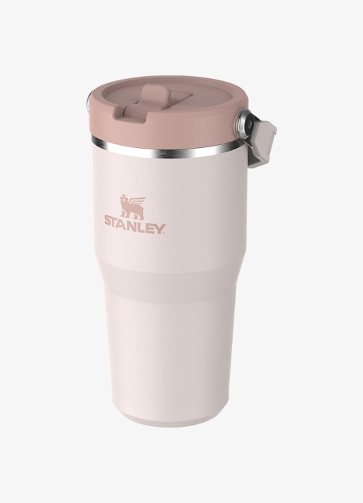 Stanley The IceFlow™ Flip Straw waterfles 60 cl  - voorkant 3 rose quartz / roze