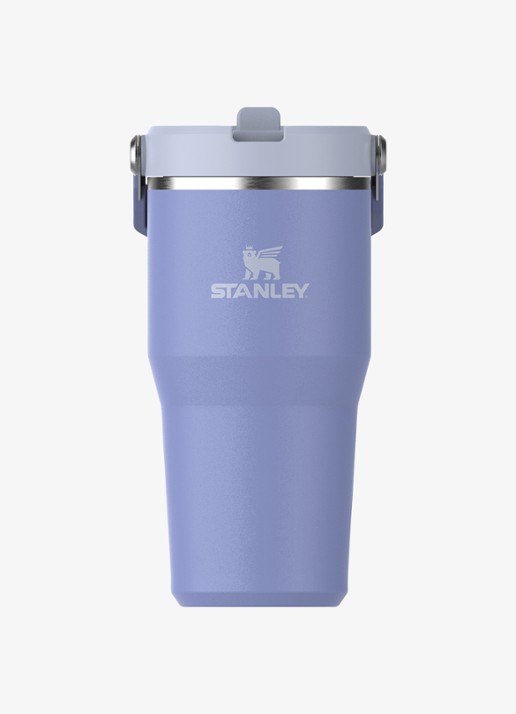 Stanley The IceFlow™ Flip Straw waterfles 60 cl  - voorkant hydrangea / lila