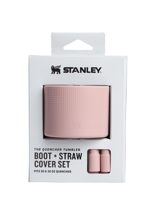Stanley The Quencher® bekerhoes en rietjes dop 3-delig - detail 3 zalmroze
