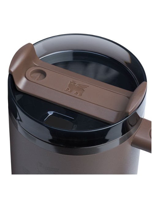 Stanley The Quencher H2.O FlowState™ Tumbler thermofles 1,18 liter - detail bruin