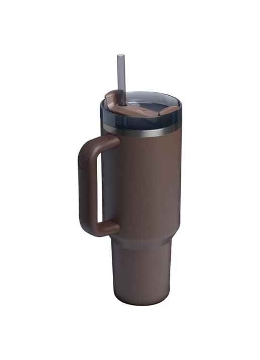 Stanley The Quencher H2.O FlowState™ Tumbler thermofles 1,18 liter - voorkant 3 bruin