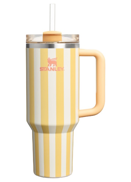 Stanley The Quencher H2.O FlowState™ Tumbler thermofles 1,18 liter - voorkant lichtgeel
