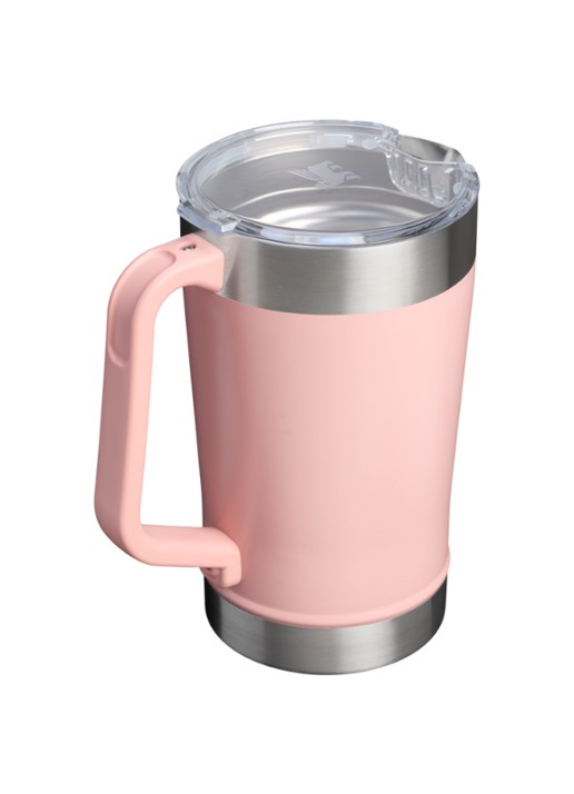 Stanley The Stay Chill Pitcher kan 1,9 liter - achterkant 3 zalmroze