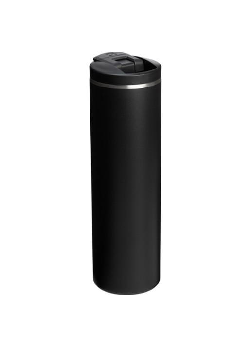 Stanley The Transit Fliptop thermosbeker 0,6 liter - achterkant 3 zwart
