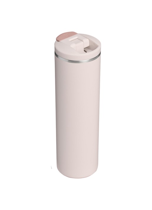 Stanley The Transit Fliptop thermosbeker 0,6 liter - achterkant lichtroze