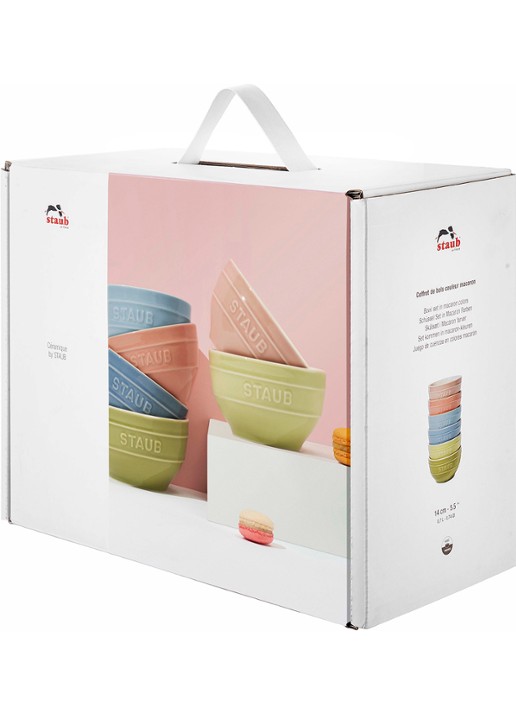 Staub Kom 14 cm set van 6 - detail 7 multicolor